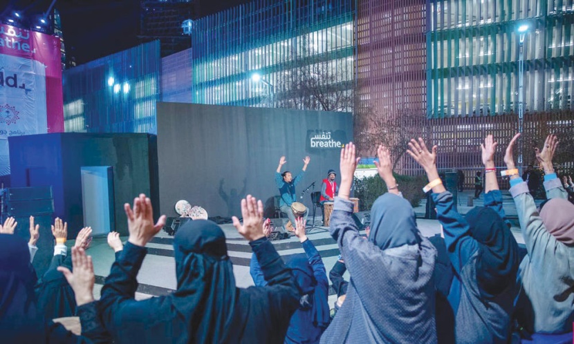 «تنفس» .. 4 أيام من التجارب الجديدة والمغامرة عاشها الزوار
