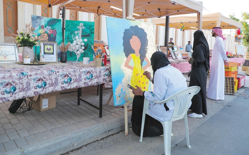  «حصاد ديرتنا» فعاليات تراثية تعود بزوارها إلى «الظهيرة» .. شارع الأجداد 