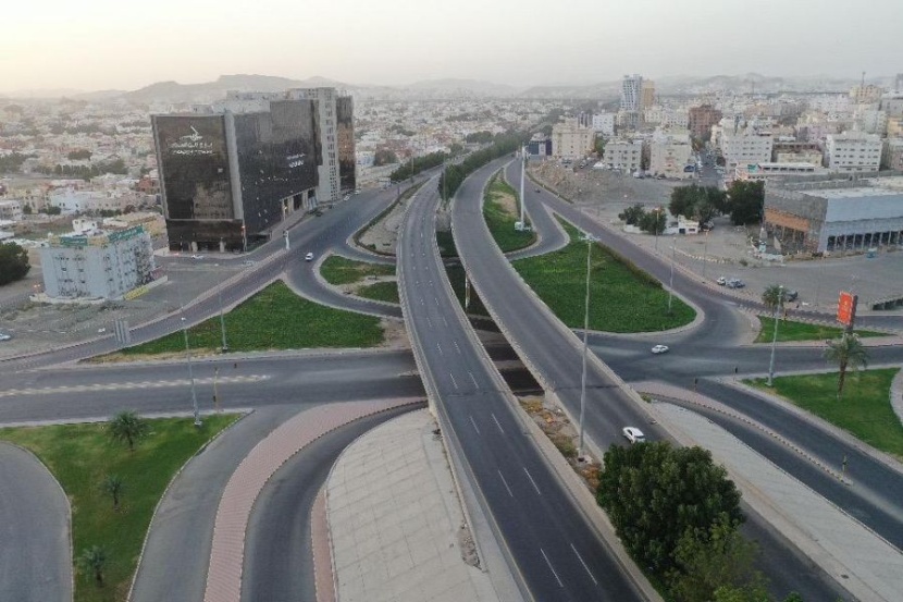 صور جوية لمكة المكرمة وسط التزام عال من الجميع لإجراءات منع التجول  