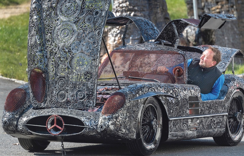 مرسيدس من الخردة