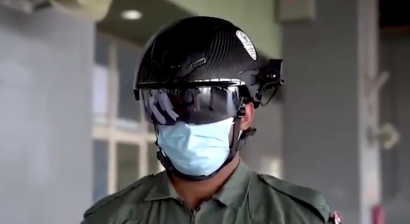 دبي تواجه "كورونا" بالخوذة الذكية