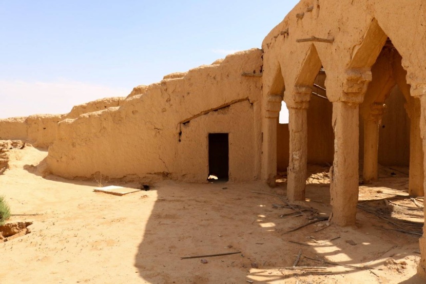 من «مشروع ولي العهد» .. ترميم مسجد قصر الشريعة في الهياثم