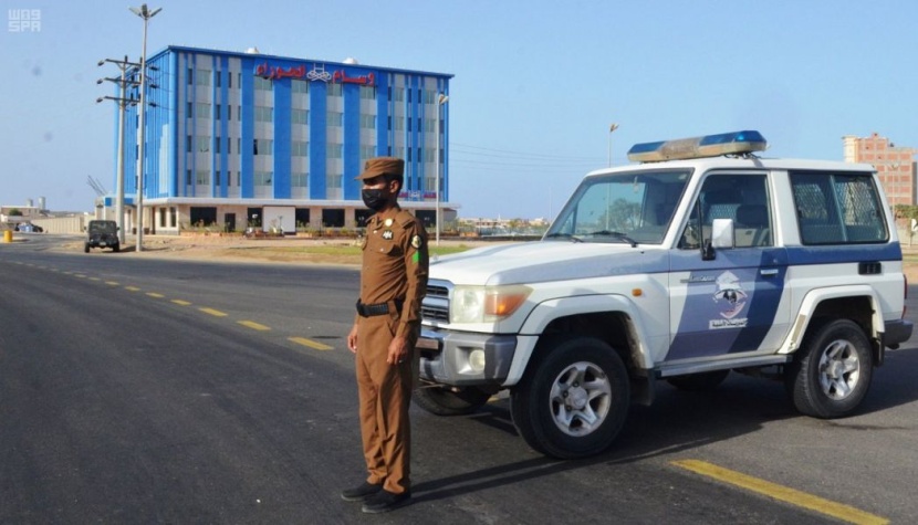 جهود الجهات الأمنية في أملج تتابع منع التجول في أول أيام عيد الفطر