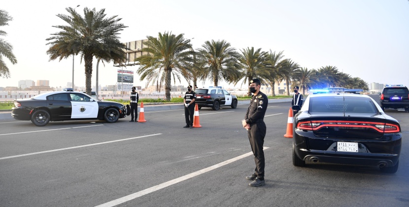  التزام المواطنين والمقيمين في جدة بأمر منع التجول الكلي  