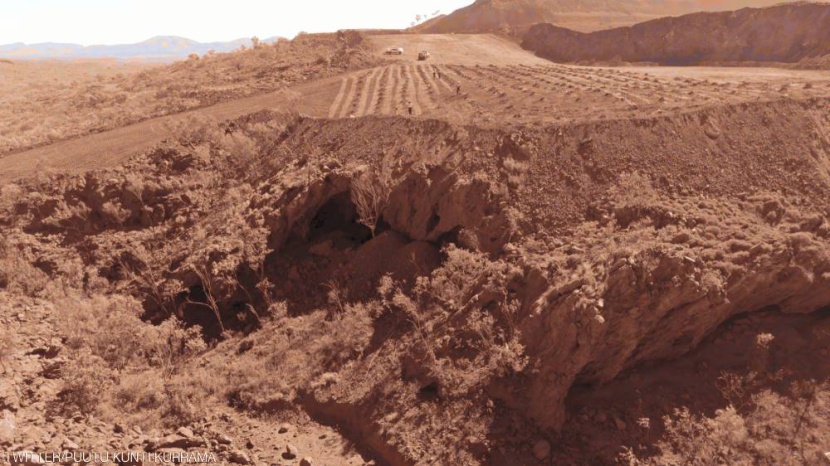 شركة تفجر موقعا تراثيا عمره 46 ألف عام