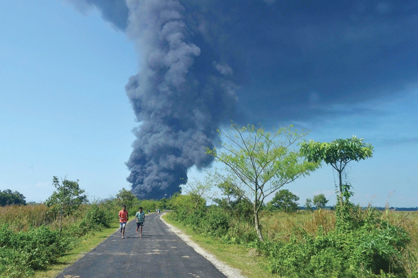 انفجار وهروب