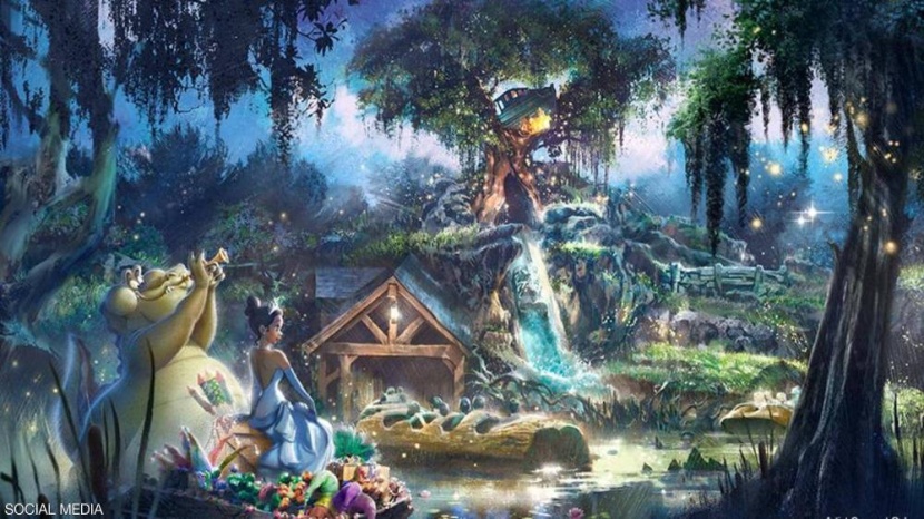 «ديزني» تتحدى العنصرية بأول أميرة سمراء في ملاهي سبلاش ماونتن