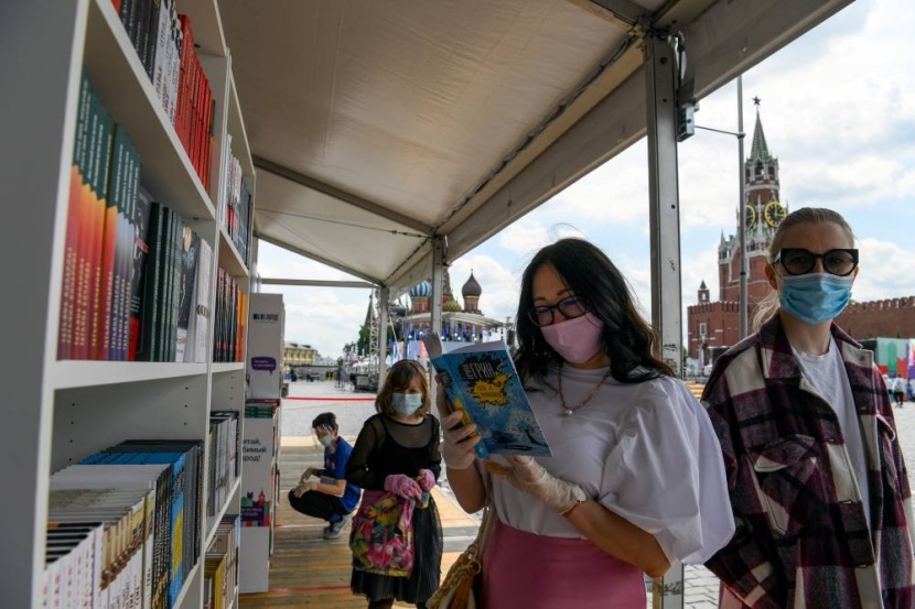 معرض موسكو للكتاب في الهواء الطلق