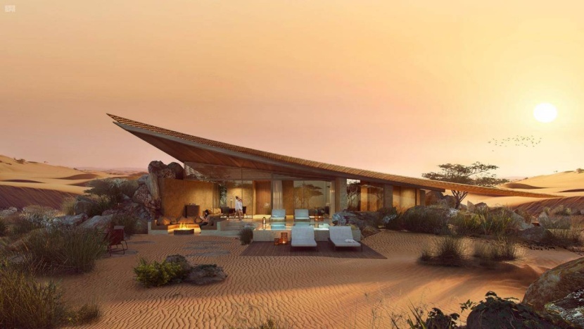 مسابقة لأفضل تصميم لمركز الحي السكني في مشروع البحر الأحمر