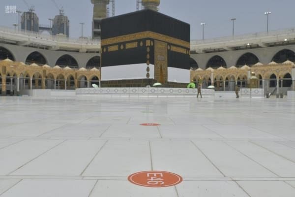 بمسارات افتراضية .. تهيئة المسجد الحرام وصحن المطاف لاستقبال ضيوف الرحمن