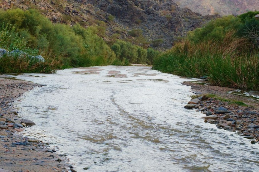 وادي "حوية نمار" في مكة .. ينابيع عذبة تنساب طوال العام