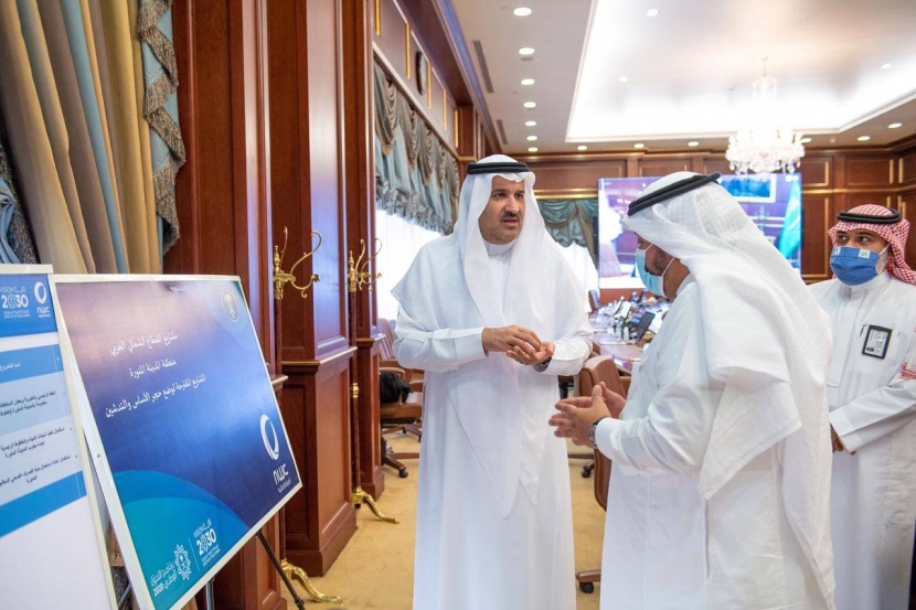 للحفاظ على الموارد المائية .. أمير المدينة يدشن أعمال المؤسسة العامة للري