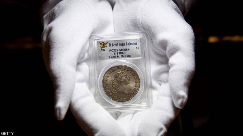 عرض دولار فضي للبيع .. أغلى قطعة نقدية في العالم