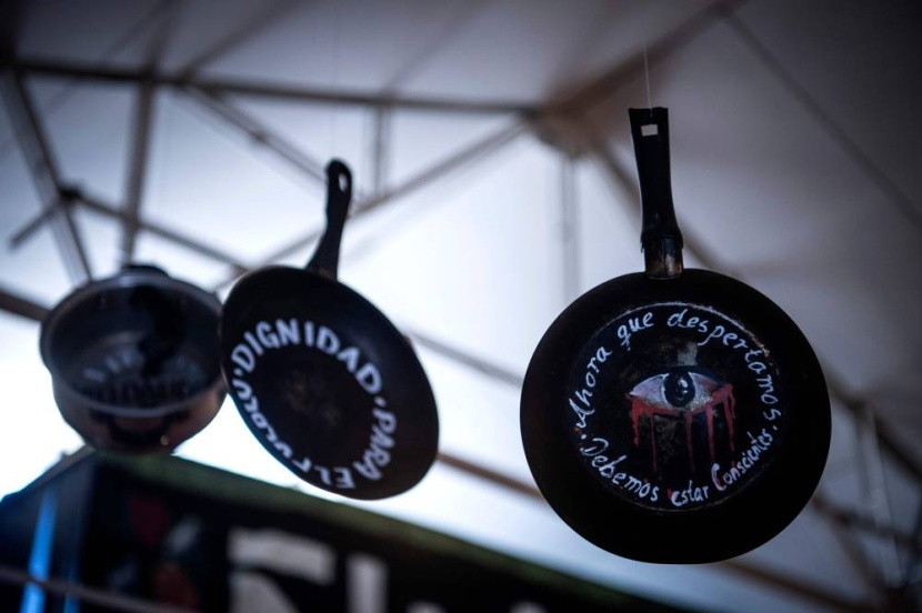 معرض لأعمال رمزية لانتفاضة تشيلي الشعبية