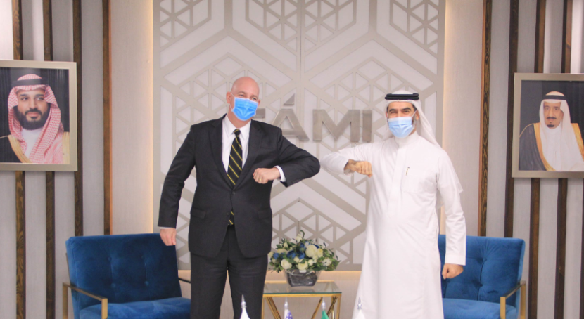 "السعودية للصناعات العسكرية" تبحث فرص التعاون مع الشركات الأمريكية