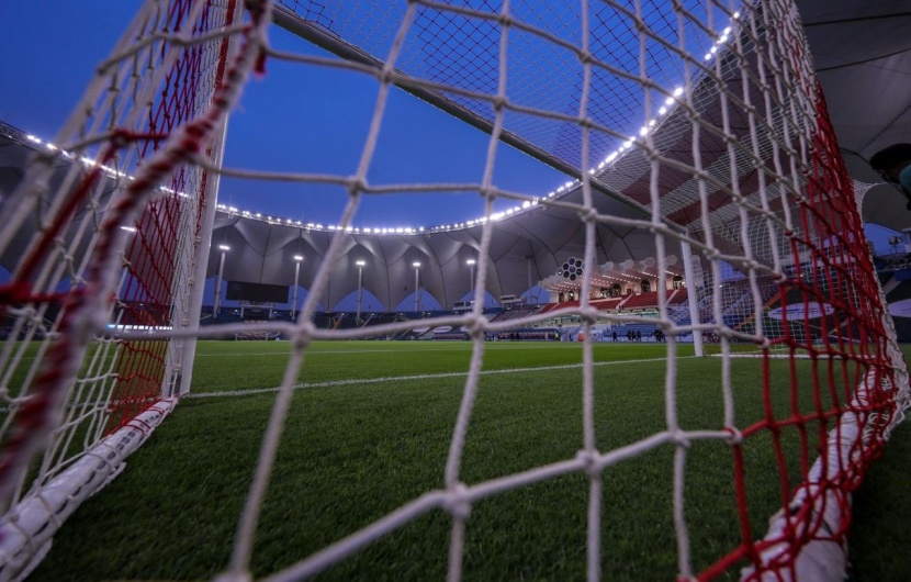  استاد الملك فهد الدولي قبل بداية نهائي كأس الملك بين  الهلال والنصر