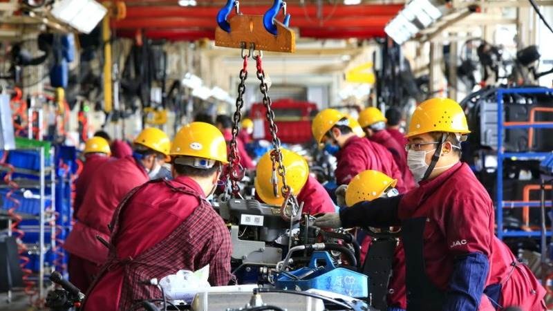 نمو الناتج الصناعي للصين بنسبة 7% سنويا خلال نوفمبر