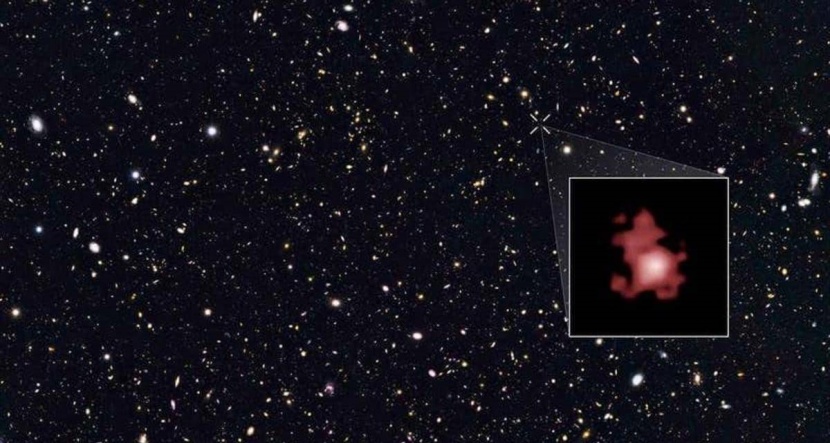 رصد انفجار هائل في أقدم مجرة في الكون