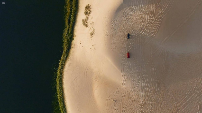 بحيرة الأصفر .. تجربة سياحية فريدة في «شتاء السعودية»