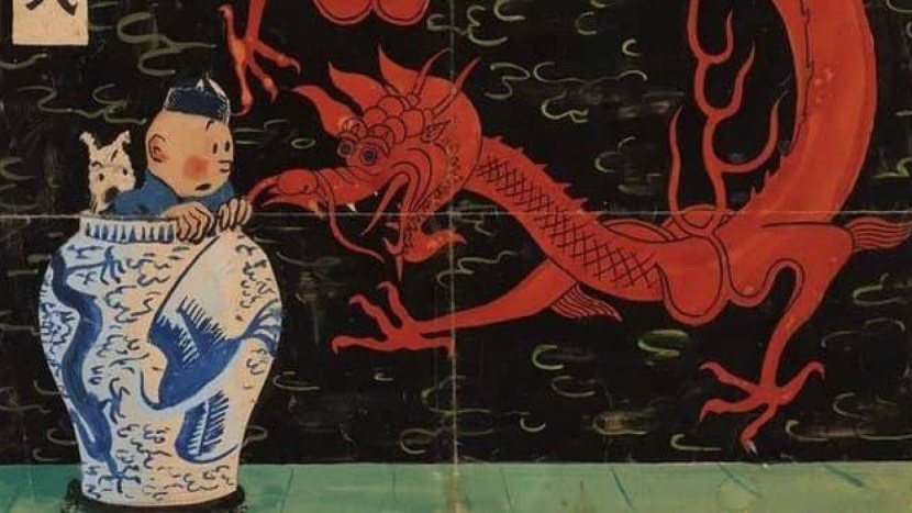 عرض رسمة غلاف لروايات «تانتان» للبيع مقابل مليوني يورو