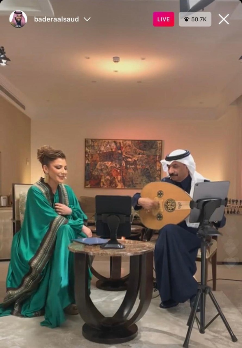 عبادي الجوهر وأصالة نصري يُطربان الجمهور في أمسية "ضيف بدر"