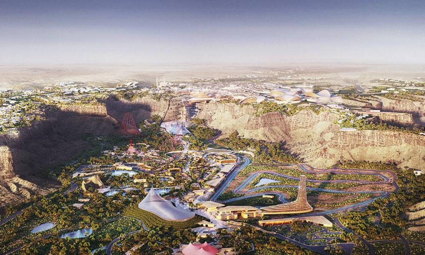 «القدية» تبدأ تصميم «رحلة الصقر» .. أسرع أفعوانية في العالم