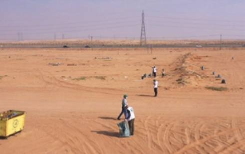 في بادرة مجتمعية .. 650 متطوعا يشاركون في تنظيف متنزهات الثمامة