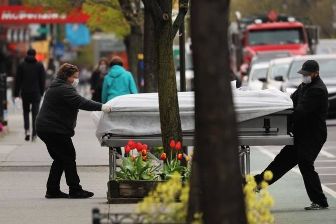 كوفيد - 19 السبب الرئيس الثالث للوفاة في أمريكا