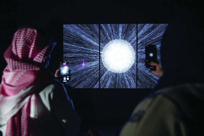 الرياض تضيء بألوان الإبداع