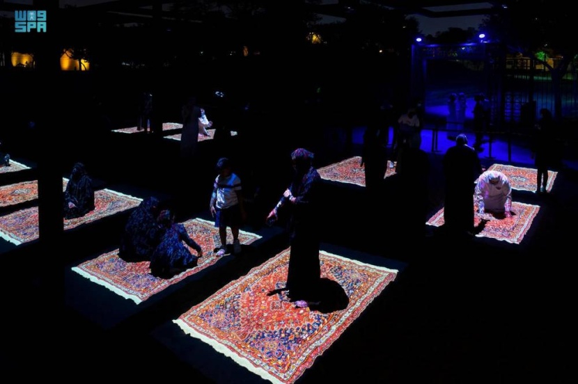 «تجربة ضوء» .. إبداع للفنانين السعوديين في «نور الرياض»