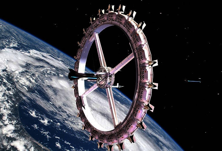 أول فندق فضائي في العالم يبدأ بناؤه في 2025