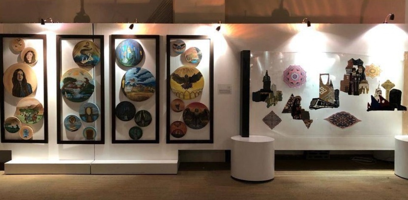 «نسق».. معرض فني يحاكي حياة الناس بلمسات إبداعية