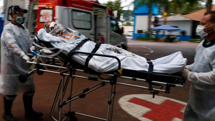 حياة سائق سيارة إسعاف برازيلي في زمن كورونا