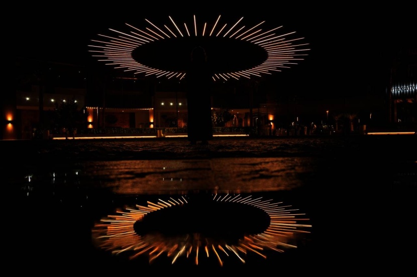 بين الأدب والضوء .. «رسائل مؤقتة» لزوار «نور الرياض»