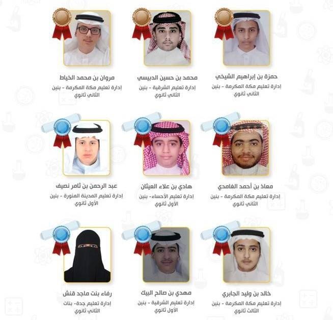 9 طلاب سعوديين يظفرون بجوائز عالمية في أولمبياد آسيا للرياضيات
