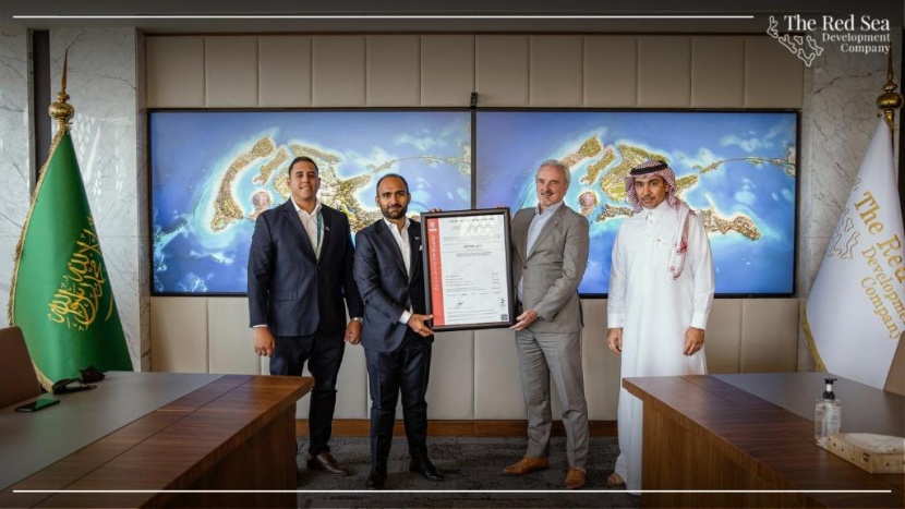 البحر الأحمر تحصل على شهادة إدارة الجودة في تطبيق معايير تصميم وبناء الأصول العقارية