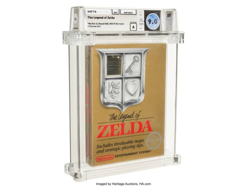 870 ألف دولار قيمة خرطوشة قديمة من «زيلدا»