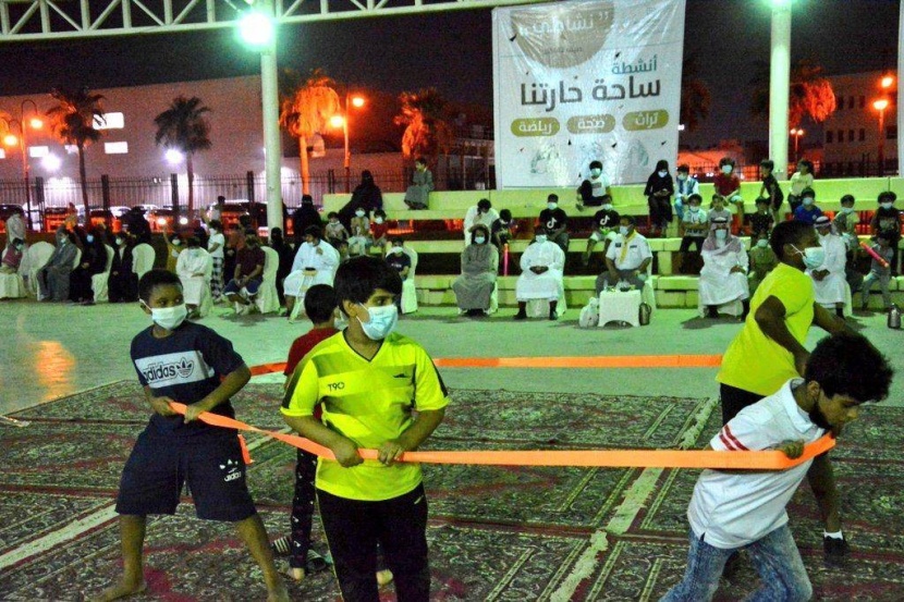 «ساحة حارتنا» .. فعاليات ومسابقات تعزز الموروثات الشعبية