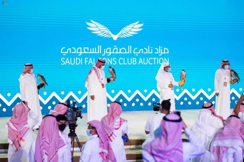 إطلاق المزاد الدولي الأول لمزارع إنتاج الصقور