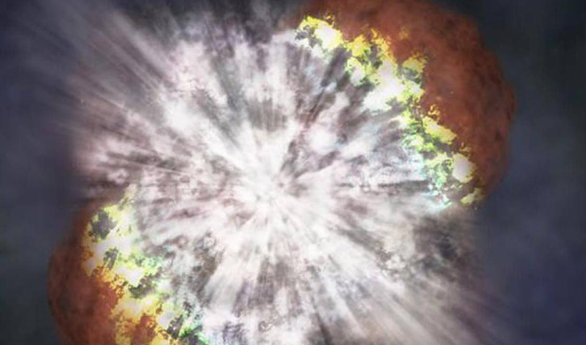 لأول مرة .. التقاط صورة لنجم متفجر أكبر 100 مرة من الشمس