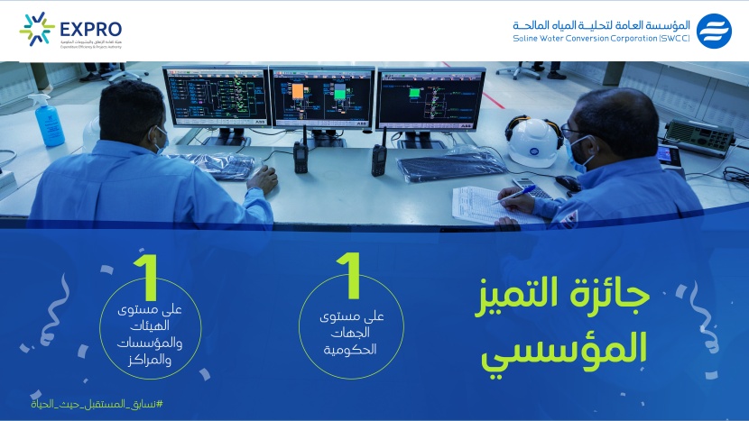 التحلية تحصد جائزتي التميز العملي والمؤسسي 