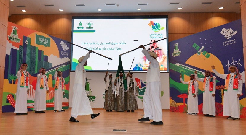 رئيس جامعة "المؤسس" يرعى حفل الاحتفاء باليوم الوطني الـ 91 "هي لنا دار"