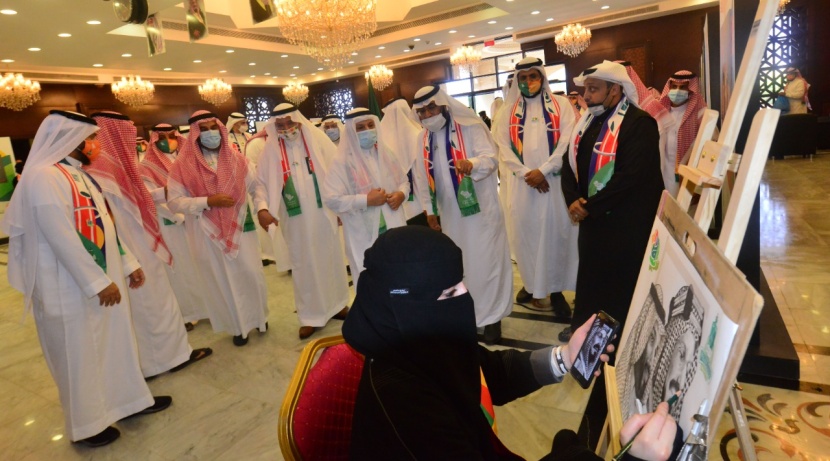 رئيس جامعة "المؤسس" يرعى حفل الاحتفاء باليوم الوطني الـ 91 "هي لنا دار"