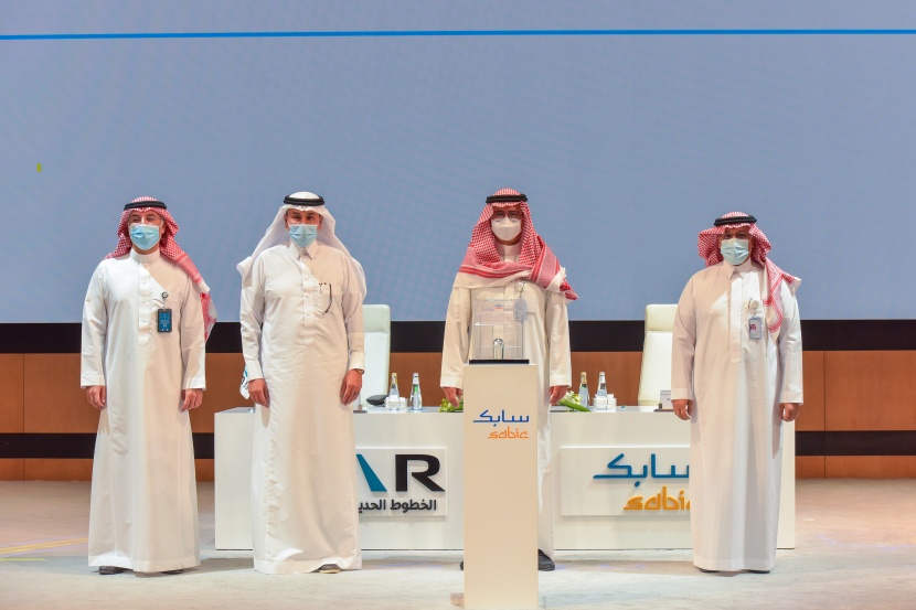 "سابك" توقع اتفاقية مع "سار" لتقديم خدمات النقل عبر الخطوط الحديدية 