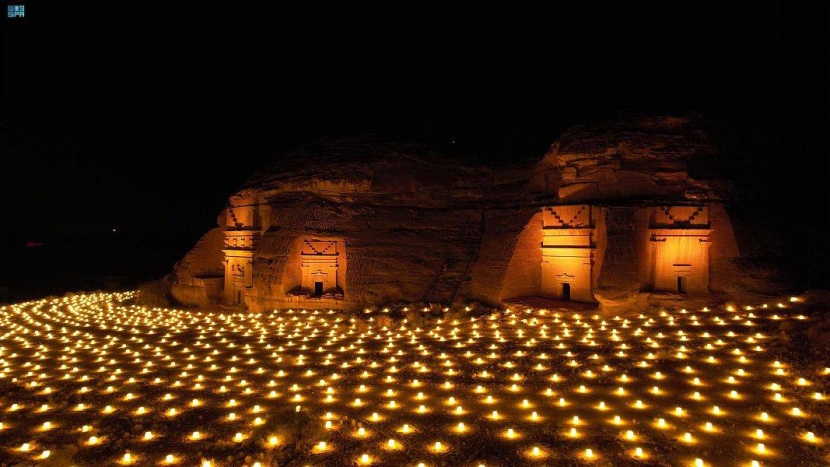 مساء الحجر في العلا يستدعي حضارة الأنباط