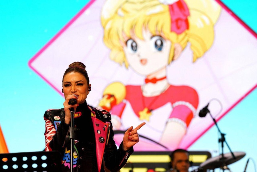 رشا رزق تخرج من كواليس المغامرات لمصافحة الأطفال