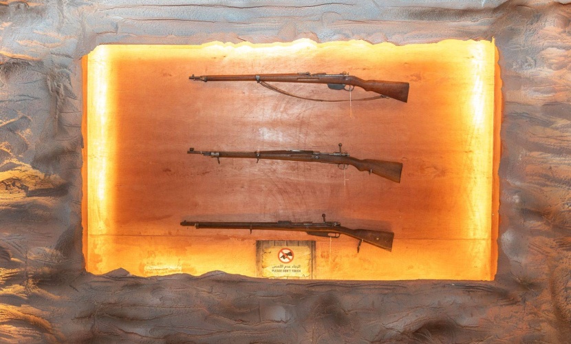 متحف «كومبات فيلد» .. أسلحة يتجاوز عمرها 100 عام