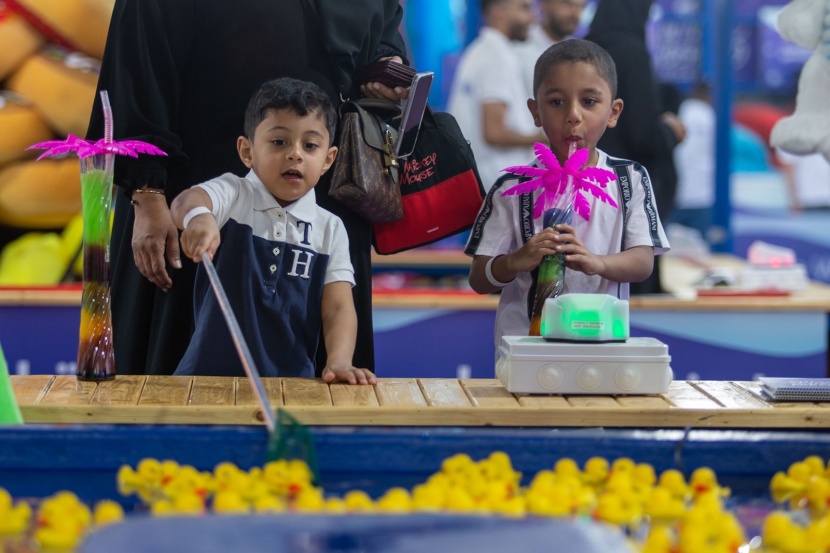 "الرياض ونتر وندرلاند" تبهج الأطفال بالألعاب المبتكرة والعروض الحية