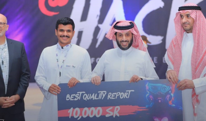 بمليون ريال .. رئيس «الترفيه» يتوج الفائزين في AtHack
