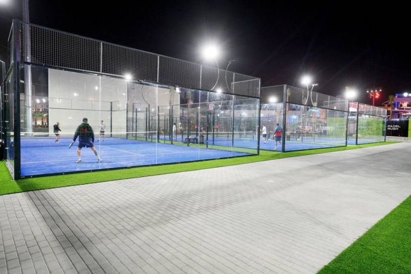 «بادل رش» .. وجهة ترفيهية لمحبي الرياضة في «البوليفارد»